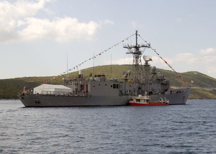 Guided Missile Frigate USS Nicholas (FFG 47)